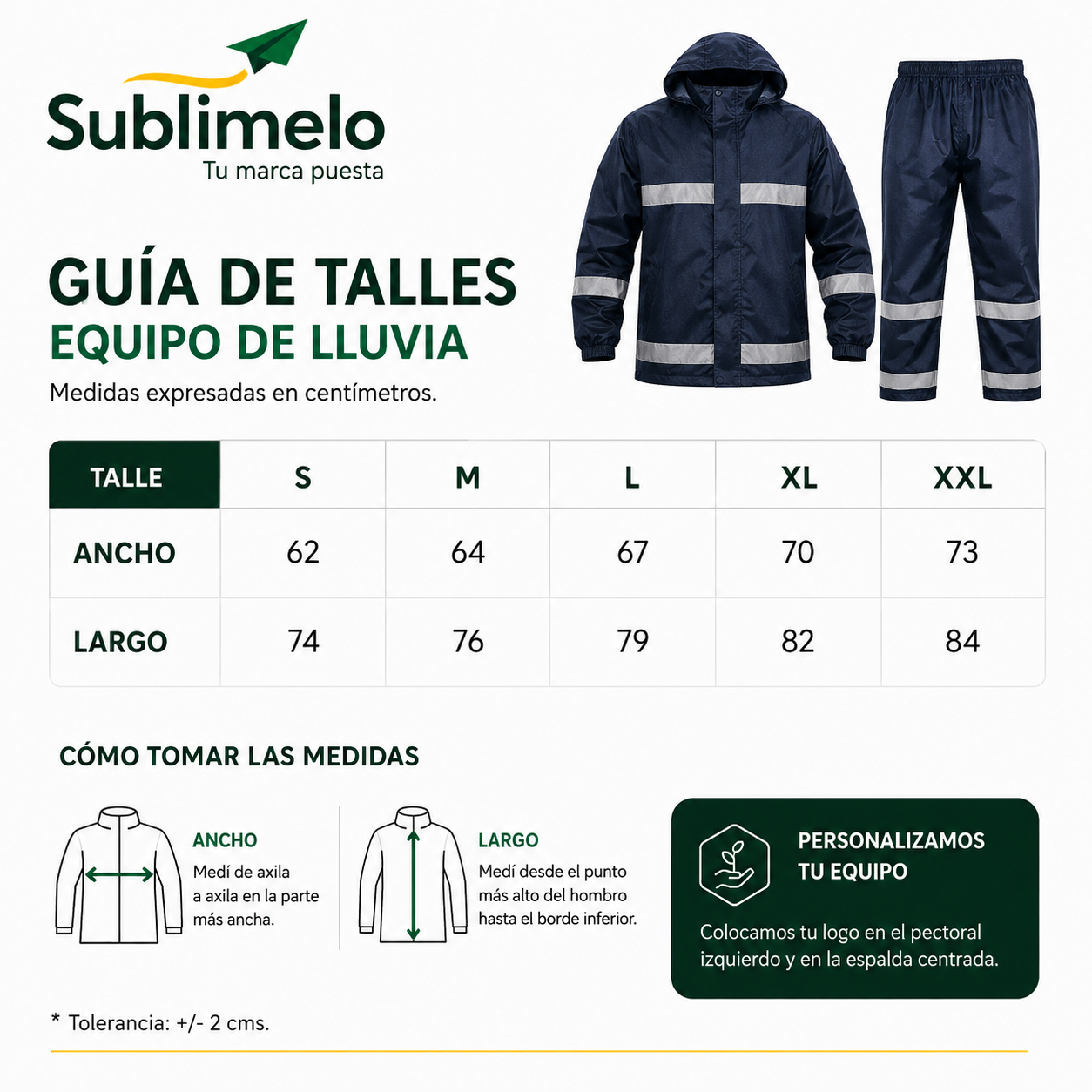 Guía de talles